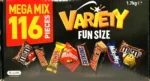 Mars 116 VARIETY MIX &/ Cadbury 110 VALUE JUMBO Pack Milk Chocolate Wholesale - Image 2
